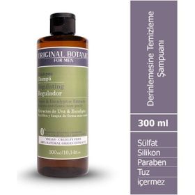 Original Botanic 300 ml Derinlemesine Vegan Temizleme Erkek Şampuanı