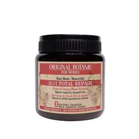 Original Botanic Total Repair 250 ml 3'ü 1 Arada Komple Onarıcı Vegan Kadın Bakım Maskesi