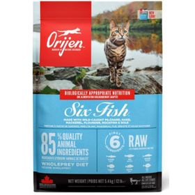 Orijen 5,4 kg 6 Balıklı Tahılsız Yetişkin Kuru Kedi Maması