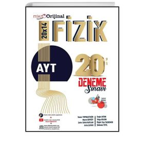 Orijinal Mikro AYT Fizik 20'li Deneme Sınavı Orijinal Yayınları