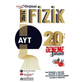 Orijinal Mikro AYT Fizik 20'li Deneme Sınavı Orijinal Yayınları