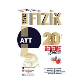 Orijinal Mikro AYT Fizik 20'li Deneme Sınavı Orijinal Yayınları