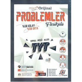 Orijinal Mikro TYT Problemler Fasikülü Soru Bankası