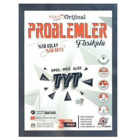 Orijinal Mikro TYT Problemler Fasikülü Soru Bankası