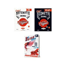 Orijinal Tyt-Ayt Geometri Tyt Matematik Soru Bankası Seti 2 kitap - Kolektif