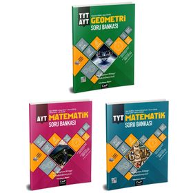 Orijinal Tyt-Ayt Geometri Tyt Matematik Soru Bankası Seti 2 kitap - Kolektif