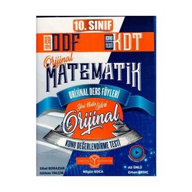 Orijinal Yayınları 10. Sınıf Matematik ODF KDT Ders Föyleri Konu Değerlendirme Testleri