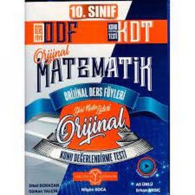 Orijinal Yayınları 10. Sınıf Matematik ODF KDT Ders Föyleri Konu Değerlendirme Testleri