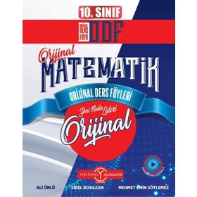 Orijinal Yayınları 10. Sınıf Matematik Orjinal Ders Föyleri
