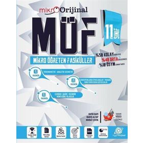 Orijinal Yayınları 11. Sınıf Matematik MÖF Mikro Öğreten Fasiküller