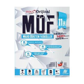 Orijinal Yayınları 11. Sınıf Matematik MÖF Mikro Öğreten Fasiküller
