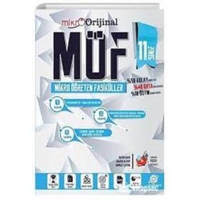 Orijinal Yayınları 11. Sınıf Matematik MÖF Mikro Öğreten Fasiküller