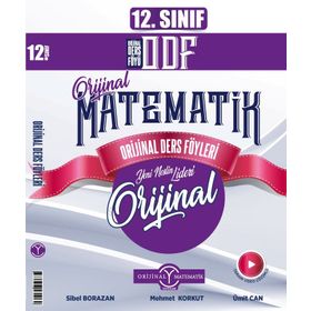 Orijinal Yayınları 12. Sınıf Matematik ODF Orijinal Ders Föyleri