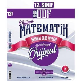 Orijinal Yayınları 12. Sınıf Matematik ODF Orijinal Ders Föyleri