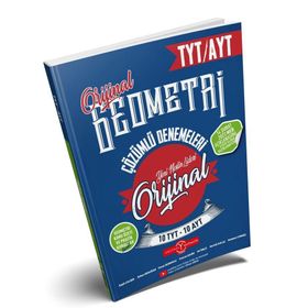 Orijinal Yayınları 2023 Özel Baskı TYT AYT Geometri Denemeleri