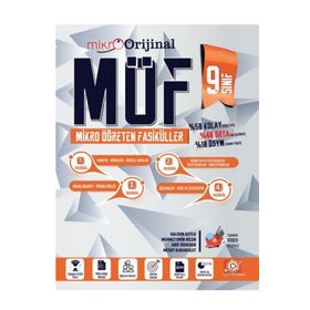 Orijinal Yayınları 9. Sınıf Matematik MÖF Mikro Öğreten Fasiküller