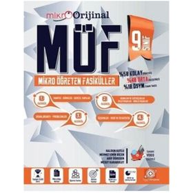 Orijinal Yayınları 9. Sınıf Matematik MÖF Mikro Öğreten Fasiküller