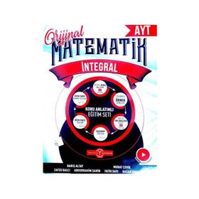 Orijinal Yayınları AYT Matematik İntegral Konu Anlatımlı Eğitim Seti