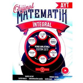 Orijinal Yayınları AYT Matematik İntegral Konu Anlatımlı Eğitim Seti