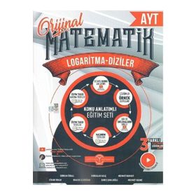 Orijinal Yayınları AYT Matematik Logaritma Diziler Konu Anlatımlı