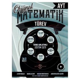 Orijinal Yayınları AYT Matematik Türev Konu Anlatımlı Eğitim Seti