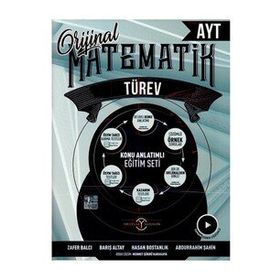Orijinal Yayınları AYT Matematik Türev Konu Anlatımlı Eğitim Seti