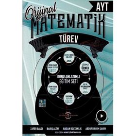 Orijinal Yayınları AYT Matematik Türev Konu Anlatımlı