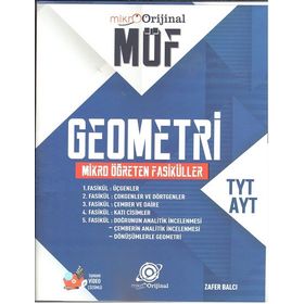 Orijinal Yayınları TYT AYT Geometri MÖF Mikro Öğreten Fasiküller Set
