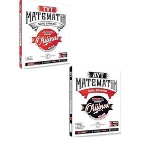 Orijinal Yayınları TYT AYT Matematik 2 Kitap Soru Bankası Seti