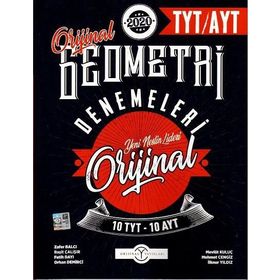 Orijinal Yayınları TYT AYT Orijinal Geometri 10'lu Denemeleri