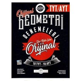 Orijinal Yayınları TYT AYT Orijinal Geometri 10'lu Denemeleri