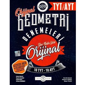 Orijinal Yayınları TYT AYT Orijinal Geometri Özel 10'lu Denemeleri