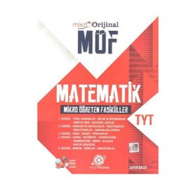 Orijinal Yayınları TYT Matematik MÖF Mikro Öğreten Fasiküller Set