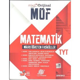 Orijinal Yayınları TYT Matematik MÖF Mikro Öğreten Fasiküller Set