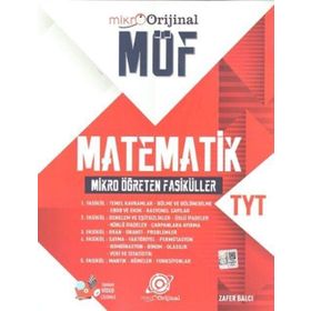 Orijinal Yayınları TYT Matematik MÖF Mikro Öğreten Fasiküller Set