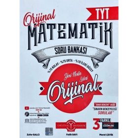 Orijinal Yayınları YKS TYT Matematik Soru Bankası