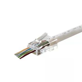 Oring MPC6U3EZ Cat 6 Plug U-Utp EZRJ45 Yeni Nesil 100'lü Paket Altın Uç Konnektör