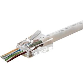 Oring MPC6U3EZ Cat 6 Plug U-Utp EZRJ45 Yeni Nesil 100'lü Paket Altın Uç Konnektör