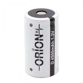 Orion 1.2V NI-CD D 4500 mAh Büyük Boy Şarj Edilebilir Pil