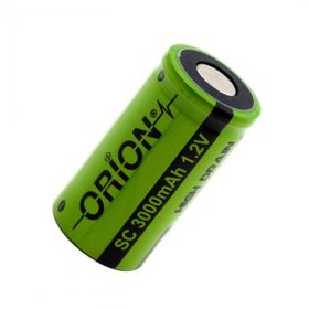 Orion 1.2V NI-MH SC 3000 mAh Şarj Edilebilir Pil