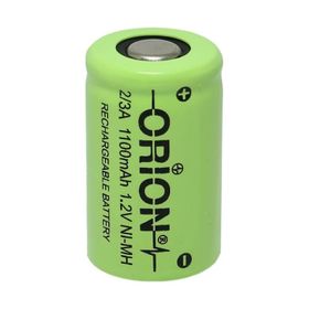 Orion 1100 mAh 1.2 V 2/3A NI-MH Industrial Şarj Edilebilir Pil