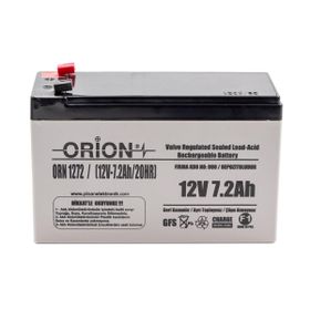 Orion 12 V 7.2 Ah T1 İnce Soket Bakımsız Kuru Akü