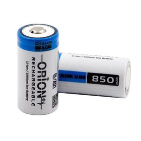 Orion 16340 3.7V 850 mAh Li-ion Şarj Edilebilir CR123A Pil