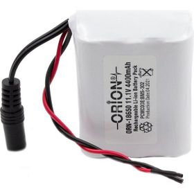 Orion 18650 11.1V 4400 mAh 3S2P BMS Devreli Li-Ion Şarj Konnektörlü Pil