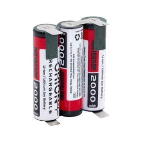 Orion 18650 12V 2000 mAh 30A 3S Li-Ion Şarjlı Gri Matkap Pili