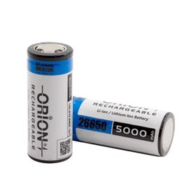 Orion 26650 3.7v 5000mah Şarj Edilebilir Li-ion Pil