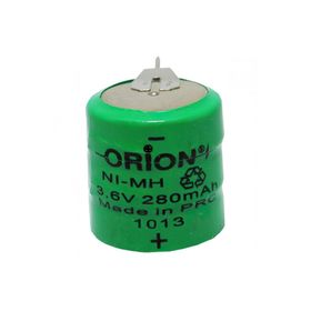 Orion 3.6V 280 mAh Ni-Mh 3 Bacaklı Şarj Edilebilir Buton Pil