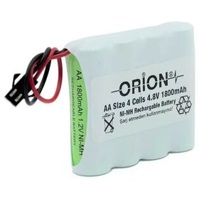Orion Aa 4.8v 1800MAH Kablo ve Konnektörlü Şarjlı Pil