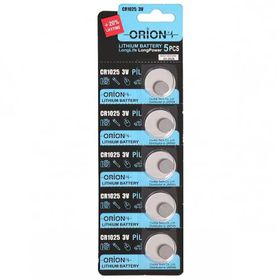 Orion CR2025 3 V 5'li Paket Lityum Pil