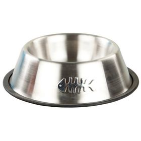 Oripet Çelik Kabartma Desenli 32 Oz Köpek Mama Kabı